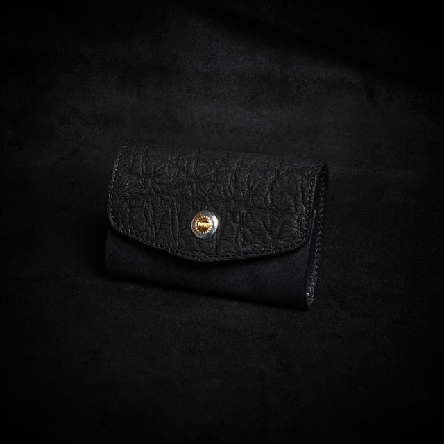 MOTO / モト「KC6 ELEPHANT KEY CASE / BLACK」エレファントレザーキーケース