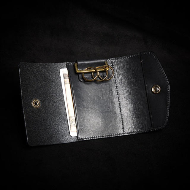 新品未使用 ル・ボナー キーケース 大&小 セット エレファント製 black hmny casual｜SHARK キーケース大 シャーク | KONCENT Web shop