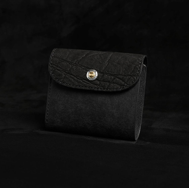 MOTO / モト「W5 ELEPHANT SHORT WALLET / BLACK」エレファントショートウォレット