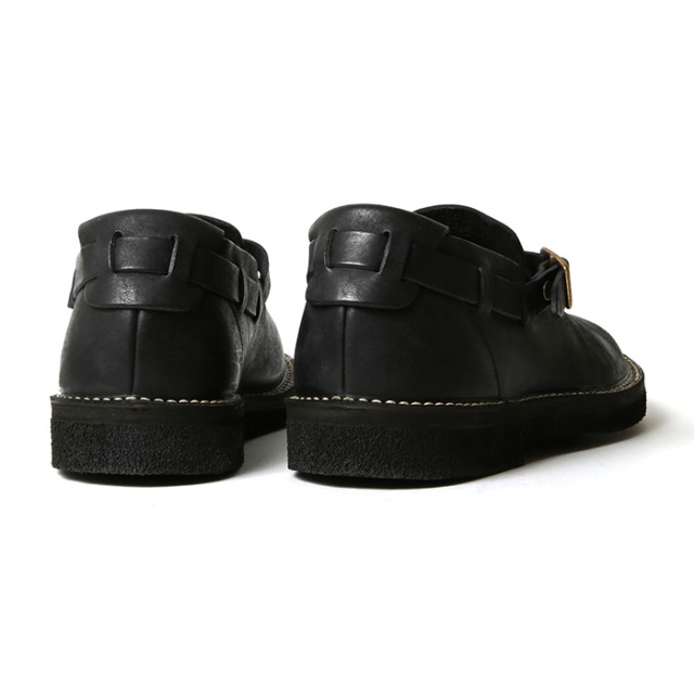 MOTO / モト「#7073 ITALIAN COW BELT SLIPON / BLACK」ベルト