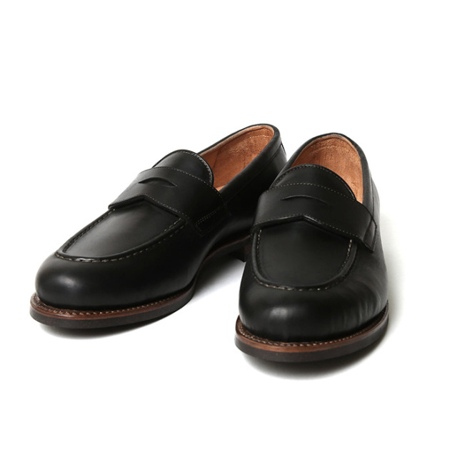 MOTO / モト「#2503 HORWEEN LATIGO PENNY LOAFERS / BLACK」ホーウィンラティーゴ コインローファー
