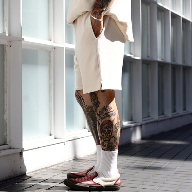 限定】NASTOYS×AMERICAN WANNABE「SWEAT EAZY SHORT PANTS