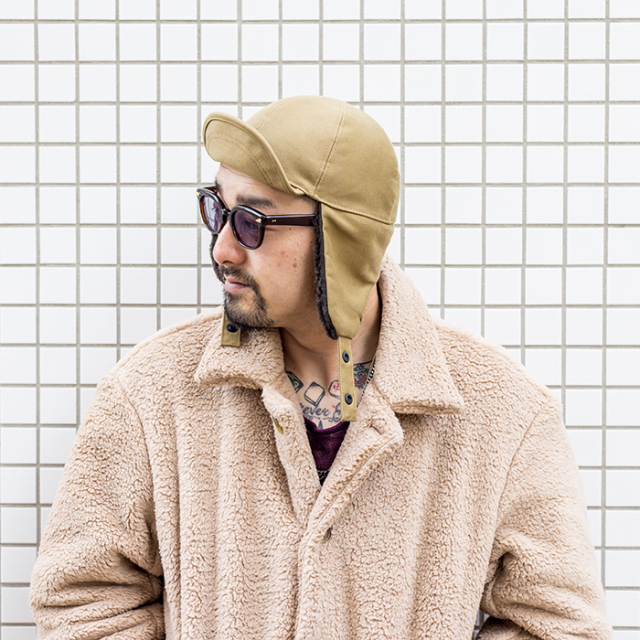 starteam pilot hat olive フライトキャップ スターチーム（キーズ 