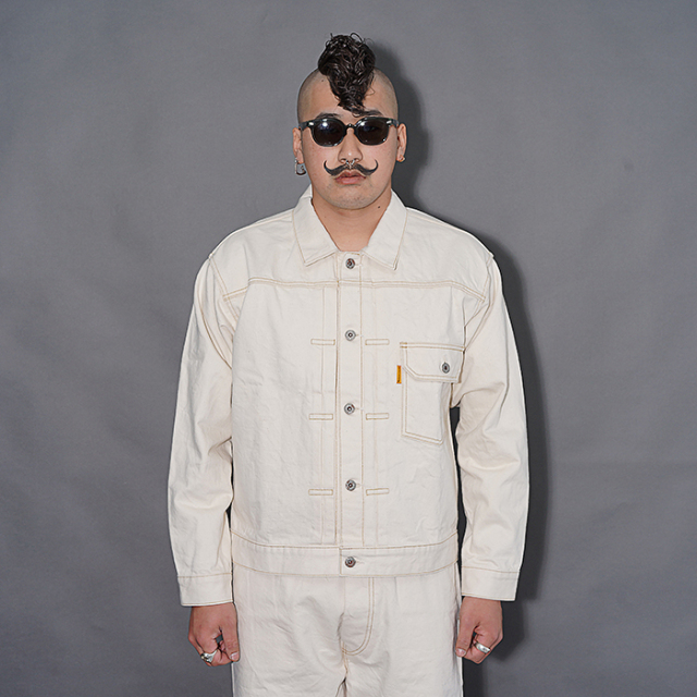 OLD MOUNTAIN / オールドマウンテン「DENIM JACKET / OFF WHITE」デニムジャケット