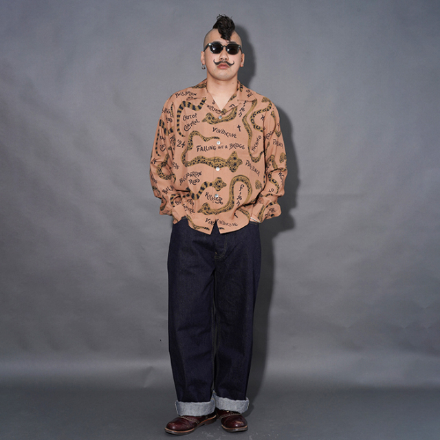 OLD MOUNTAIN / オールドマウンテン「ALOHA L/S SHIRTS / RENGA