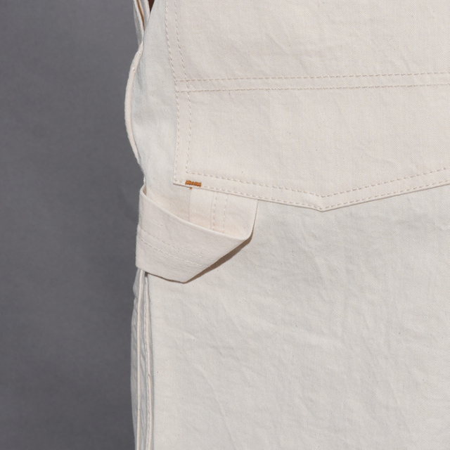 LIMITED ITEM】OLD MOUNTAIN×AMERICAN WANNABE「OVERALLS / OFF WHITE