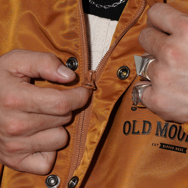 LIMITED ITEM】OLD MOUNTAIN×AMERICAN WANNABE「COACH JACKET Right