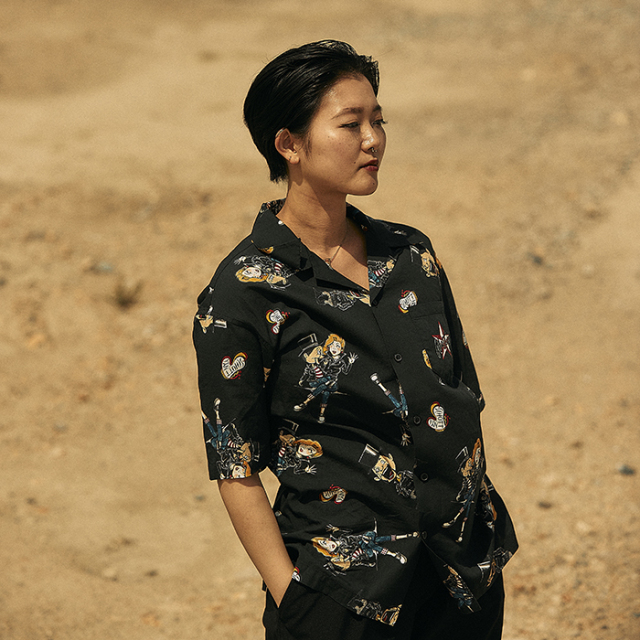 限定】Schott×NASTOYS「HAWAIIAN S/S SHIRT / BLACK」ナスティートイズ 
