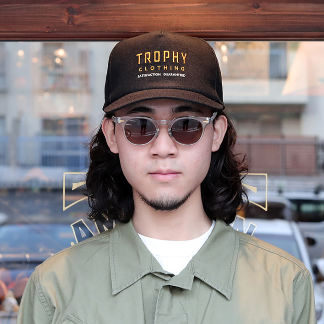 TR24SS-707/「Harvest Logo Denim Tracker Cap」デニム