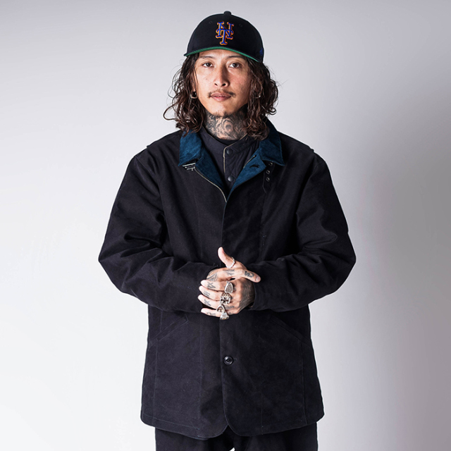 NASTOYS/ナストイズ「Motorcycle Coat」モールスキンモーターサイクル 