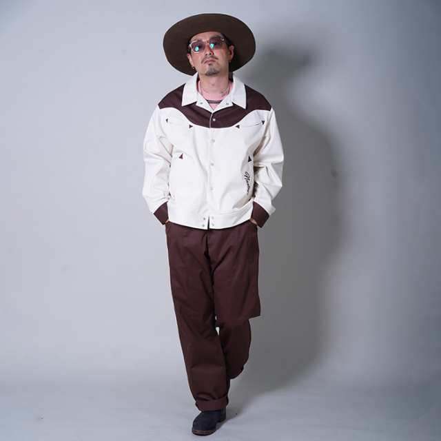 NTJ-250101 /「TEXAS JACKET/ BROWN」ウエスタンジャケット