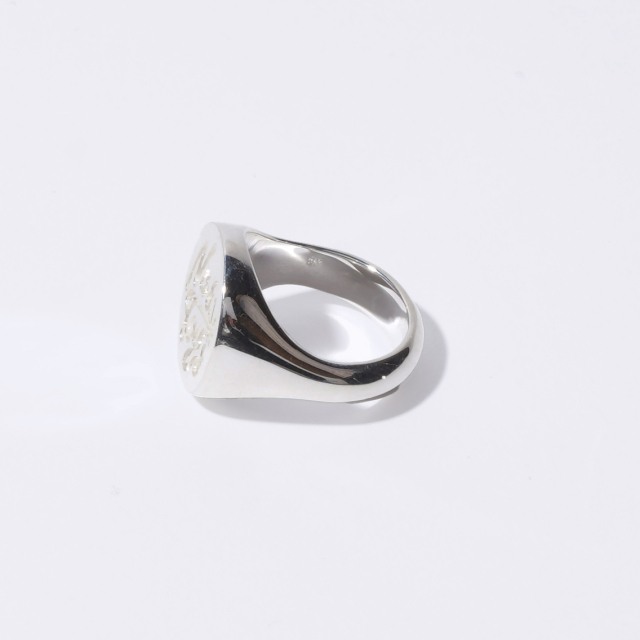 NASTOYS/ナストイズ「Circle Logo Ring」925製シルバーリング