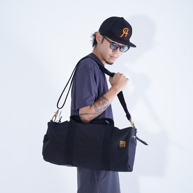 TR-B29 /「Road Trip Bag Medium / BLACK」ボストンバッグ