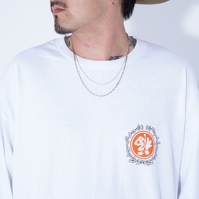 LIMITED ITEM】BUDDY JOKES×AMERICAN WANNABE「 BW TRADEMARK L/S TEE