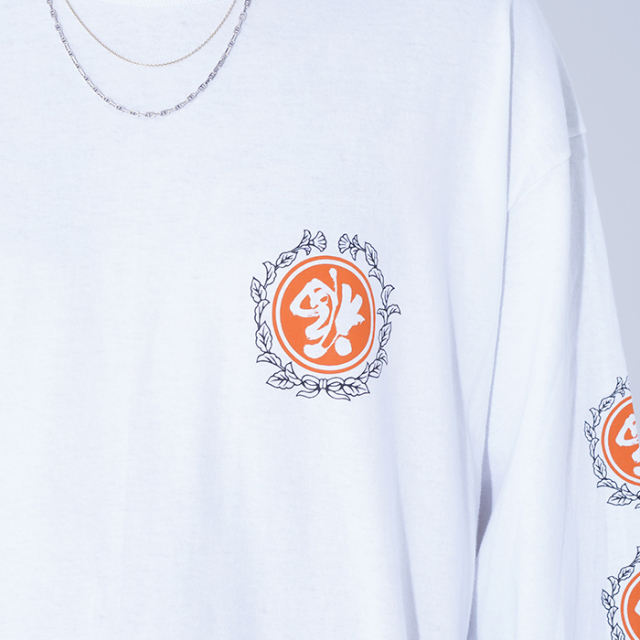 LIMITED ITEM】BUDDY JOKES×AMERICAN WANNABE「 BW TRADEMARK L/S TEE