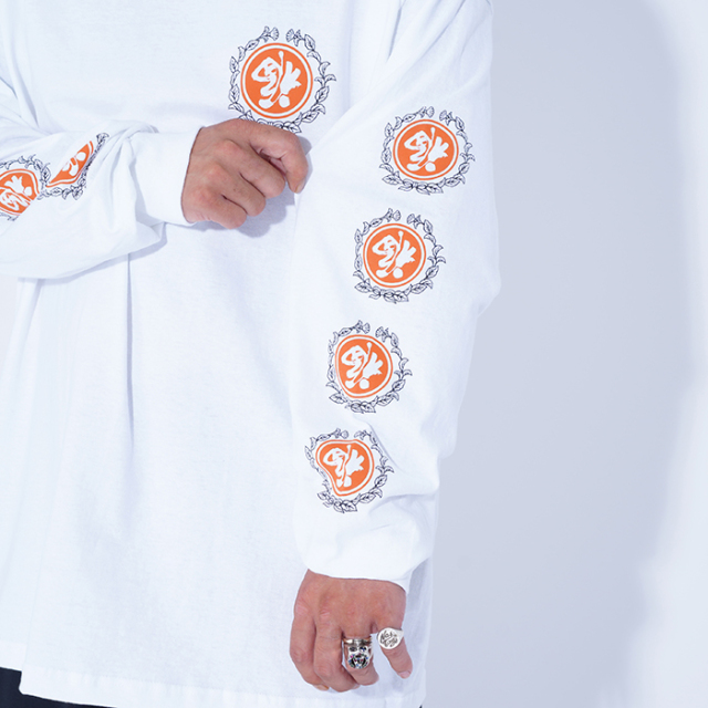 LIMITED ITEM】BUDDY JOKES×AMERICAN WANNABE「 BW TRADEMARK L/S TEE