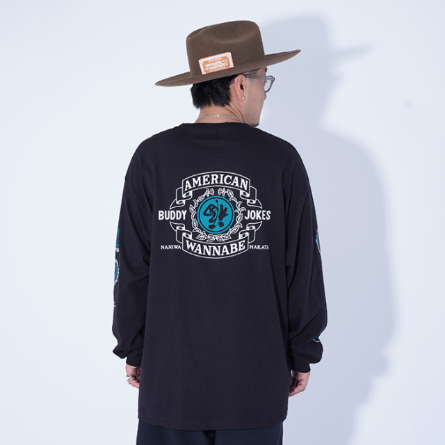 ナイロンジャケット AMERICAN WANNABE BUDDY JOKES AMERICAN WANNABE BUDDY JOKES ナイロンジャケット