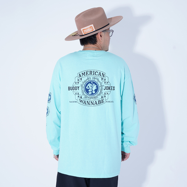 LIMITED ITEM】BUDDY JOKES×AMERICAN WANNABE「 BW TRADEMARK L