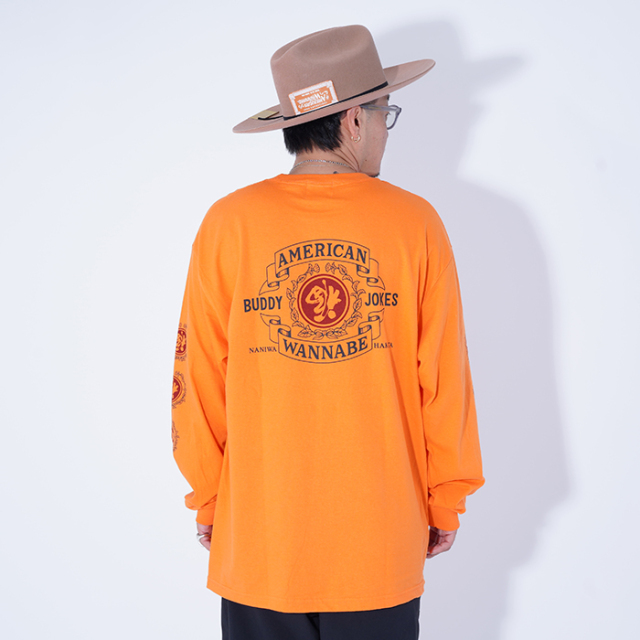 LIMITED ITEM】BUDDY JOKES×AMERICAN WANNABE「 BW TRADEMARK L