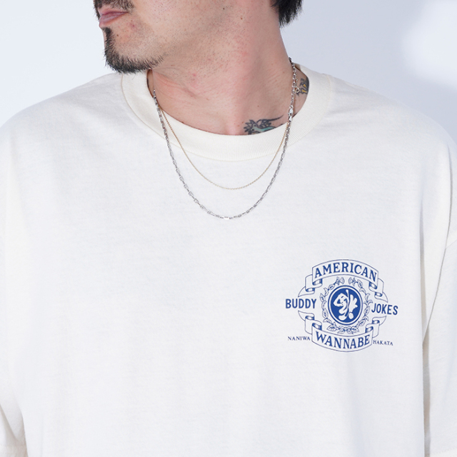 LIMITED ITEM】BUDDY JOKES×AMERICAN WANNABE「 BW TRADEMARK S