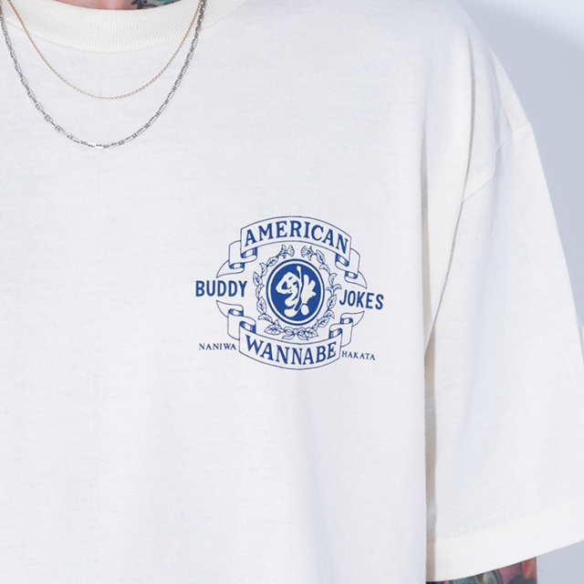 【完売品】AMERICAN WANNABE BUDDYJOKES Tシャツ L 楽天市場】【限定】BUDDY JOKES×AMERICAN WANNABE / 「AMERICAN