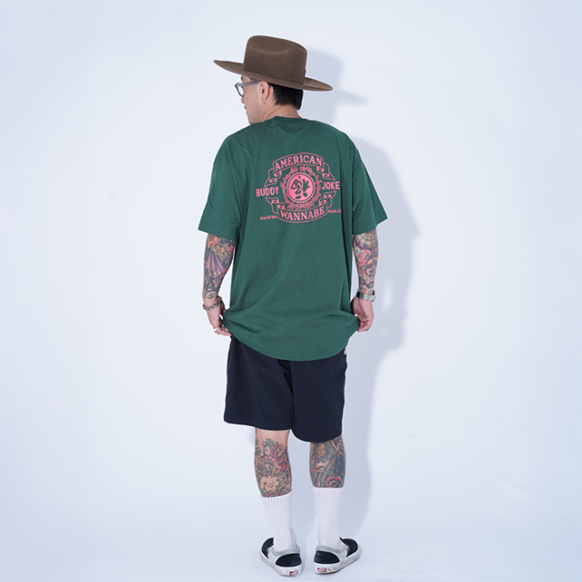 ナイロンジャケット AMERICAN WANNABE BUDDY JOKES AMERICAN WANNABE BUDDY JOKES ナイロンジャケット