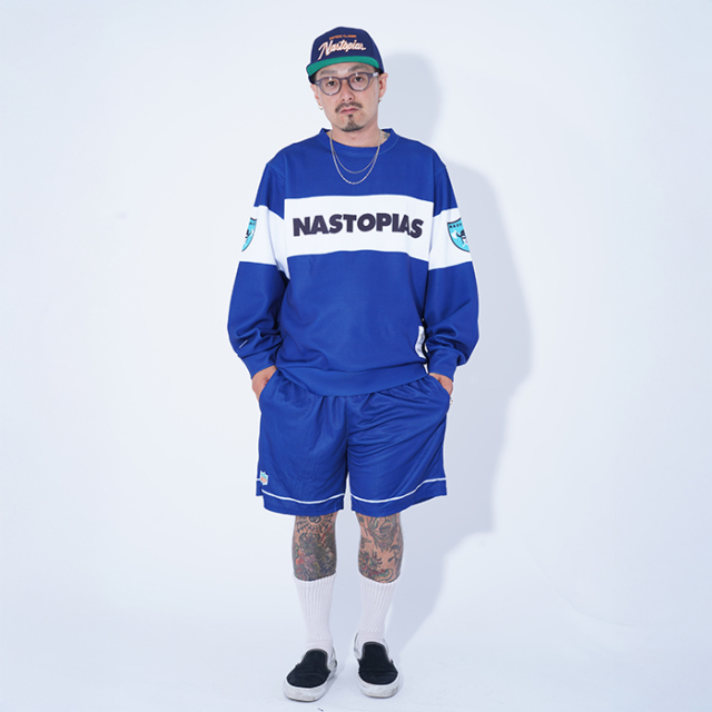 LIMITED ITEM】UTOPIA×NASTOYS「Nastopias SWEAT L/S TEE / NAVY