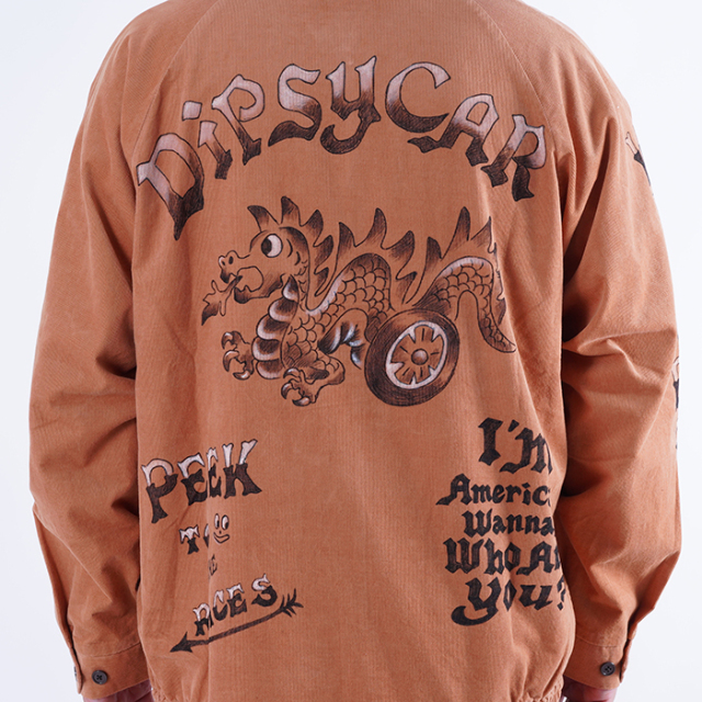 早い者勝ち 希少 ハワイ大学 ウォーリアーズ ヘビーウェイト ジャケット XL LIMITED ITEM】WEIRDO×AMERICAN WANNABE「“TEXAS” HAND PAINT JACKET