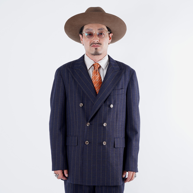 wisdom tool セットアップスーツ　濃紺 楽天市場】Wisdom Tool×AMERICAN WANNABE「WTAW SINGLE SUIT