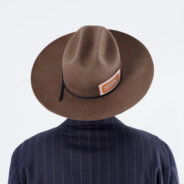 LIMITED ITEM】THE H.W.DOG&CO×AMERICAN WANNABE「WESTERN HAT / OLIVE