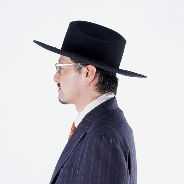 【限定】AMERICAN WANNABE×THE H.W.DOG&COハンチング LIMITED ITEM】THE H.W.DOG&CO×AMERICAN WANNABE「WESTERN HAT