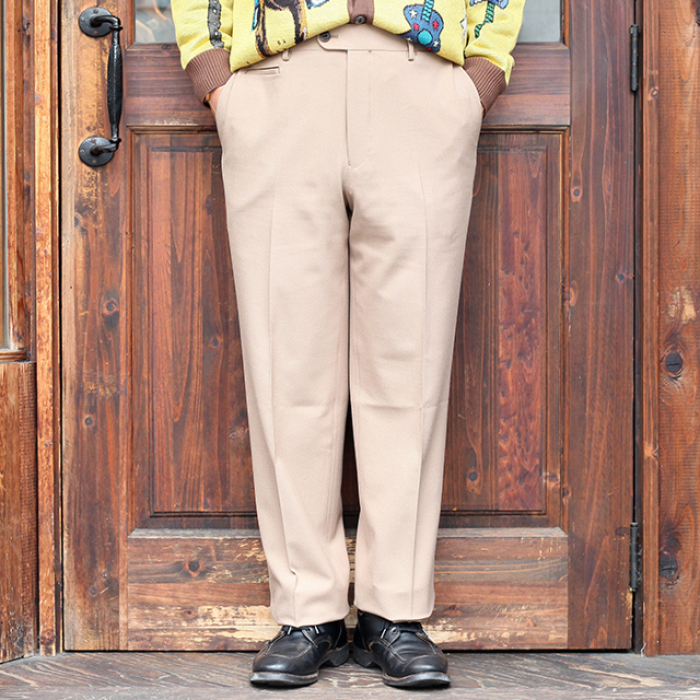 The Stylist Japan/ザスタイリストジャパン「NEW STANDARD TROUSERS / BEIGE」ニュースタンダードトラウザース