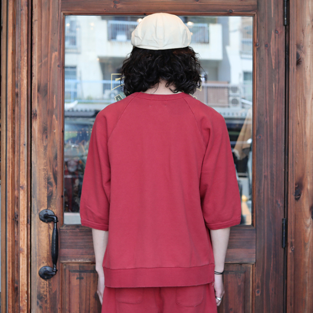 WRD-24-SS-15 /「TIKITIKI SURF CLUB - S/S SWEAT / ORANGE」S/S