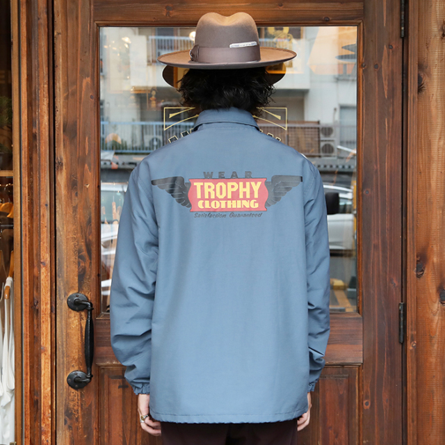 TR24AW-502 /「Wing Logo Warm Up Jacket / BLACK」コーチジャケット