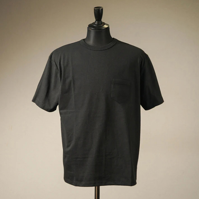 GLAD HAND/グラッドハンド「GH-32 HEAVY WEIGHT BINDER NECK POCKET T-SHIRTS / BLACK」ヘビーウエイトS/SポケットTEE