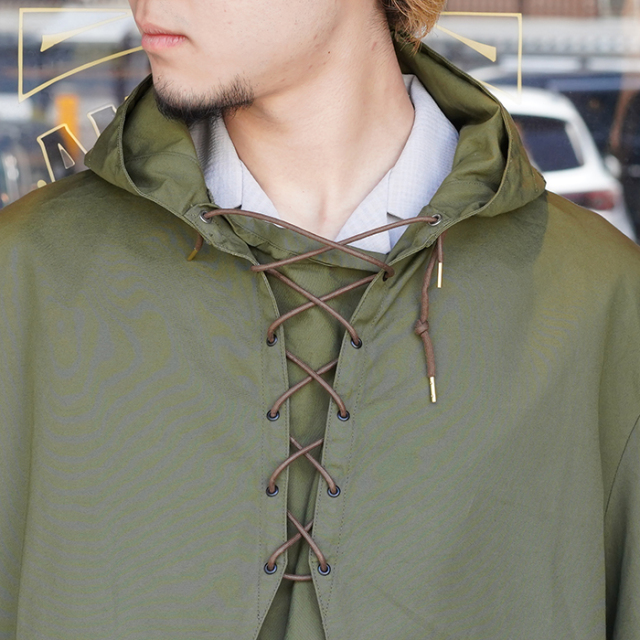 TR25SS-503 /「N-2 TR.mfg Parka / OLIVE」レインパーカー