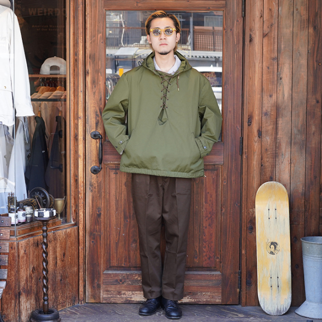TR25SS-503 /「N-2 TR.mfg Parka / OLIVE」レインパーカー
