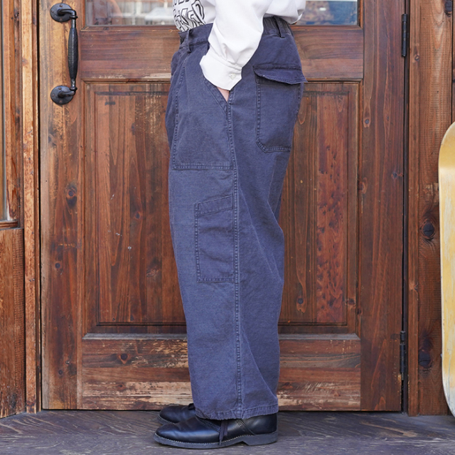 WRD5127 /「WEIRDO? - UTILITY EASY PANTS / BLACK