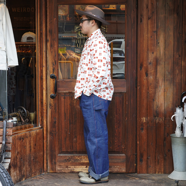 WRD5126 /「BEATNIK - DENIM PANTS / INDIGO」ペインターパンツ