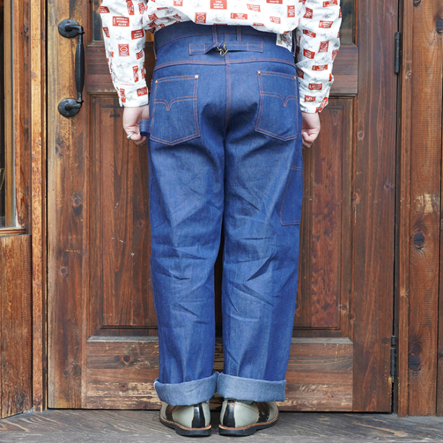 WRD5126 /「BEATNIK - DENIM PANTS / INDIGO」ペインターパンツ