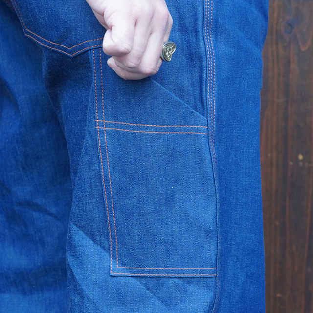 WRD5126 /「BEATNIK - DENIM PANTS / INDIGO」ペインターパンツ