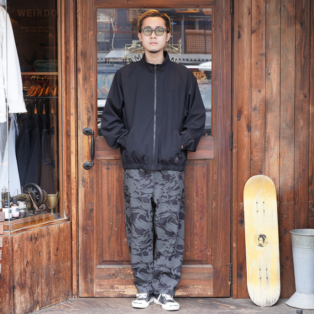 Trophy Clothing 黒 ナイロンジャケット TROPHY CLOTHING [-Storm Jacket- Black size.36,38,40,42