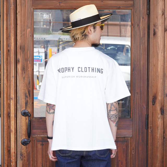TR25SS-207 /「88/12 Relax Fit S/S Tee / WHITE」ポケットS/ST