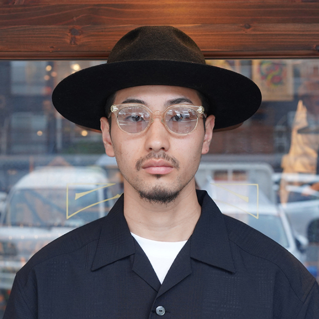 D-00006-H /「FRONT-H / BLACK」ハット