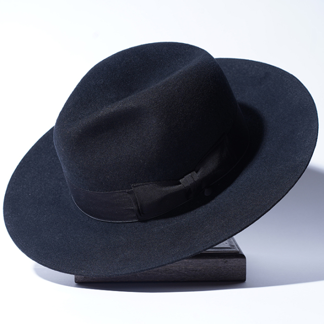 D-00006-H /「FRONT-H / BLACK」ハット