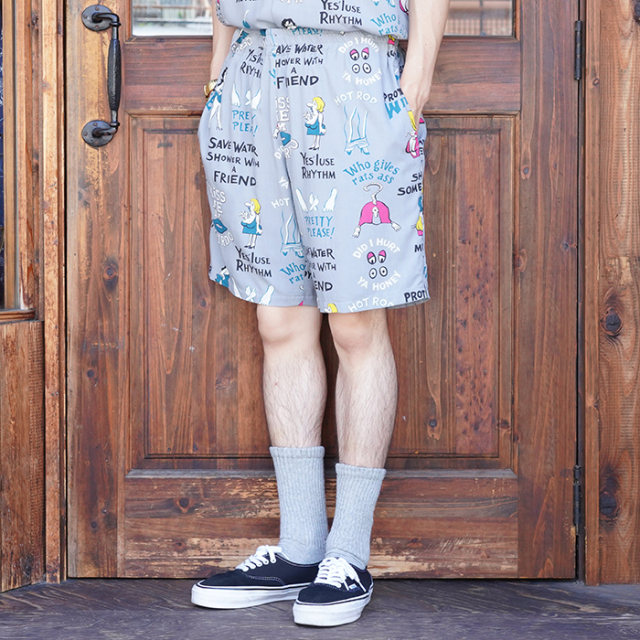 WRD5111 /「SEXY? - SHORTS / GRAY」ショートパンツ