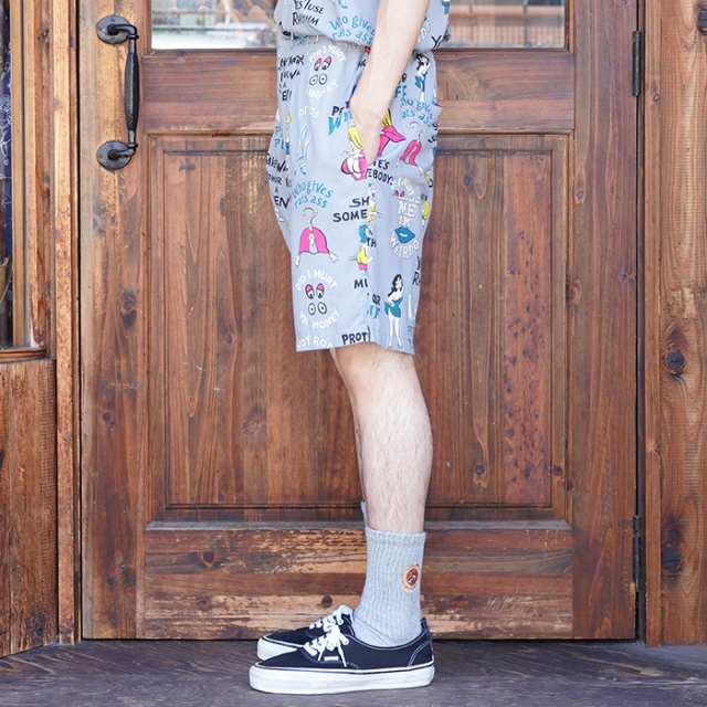 WRD5111 /「SEXY? - SHORTS / GRAY」ショートパンツ