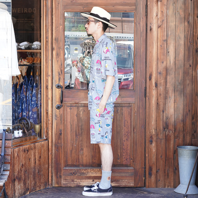 WRD5111 /「SEXY? - SHORTS / GRAY」ショートパンツ