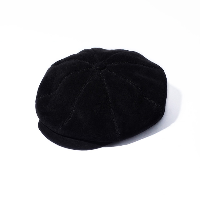 BRUNEL&Co. HATMAKERS / ブルーネルハットメーカーズ「8PANEL CASQUETTE / DEER SUEDE」8パネルキャスケット