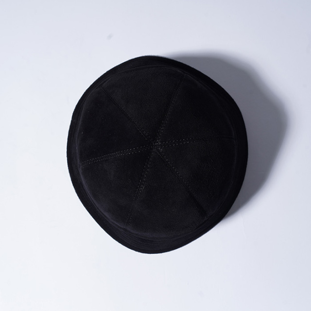 BRUNEL&Co. HATMAKERS DEER SUEDEキャスケット B-201 /「8PANEL CASQUETTE / DEER SUEDE」8パネルキャスケット
